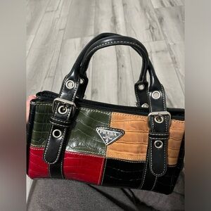 Vintage Prada Colorblock Purse